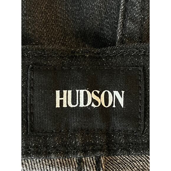 Hudson Jean Natalie Mid Rise Slim Boyfriend gray size 27 - Picture 3 of 5